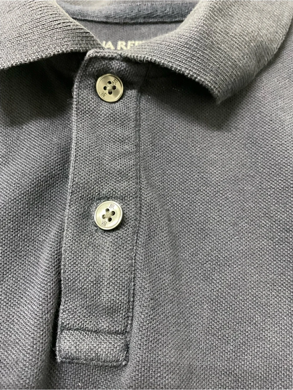 Banana Republic Polo Men's Navy Short Sleeve Smart Casual Minimalist US Open 🎾